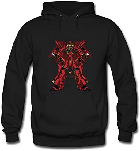 Sinanju MSN 06S Mens Fleece Hooded Sweatshirt Size L Black
