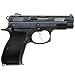 Cool Hand G10 Grips for CZ 75/85 Compact, CZ P-01, P100, C100, T100, PCR, CZ 75 D, Screws Included, Palm Swell Back Style, Black, H6C-T-1