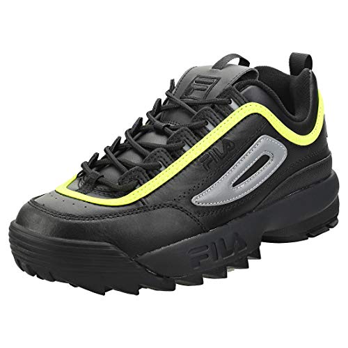 fila yellow taped logo disruptor 2 premium trainers