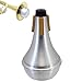 Trumpet Straight Mute,HoFire Lightweight Aluminum Practice Trumpet Mute Silencer