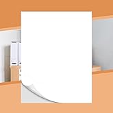 40 Sheets Sticker Labels Compatible Laser/Ink Jet Shipping Labels 1-up 8.5" x 11" Full Sheet Sticker Labels (40 Labels)