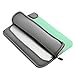 Unik Case Mint Green Neoprene Zipper Laptop Sleeve Bag Case Cover for All 13