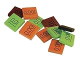 Crystal Springs Books Place Value Decimal Tiles, 90 Tiles, 30 for Each of 3 Values, Singapore Math (402644)