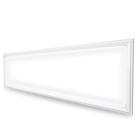 LED Panel Deckenleuchte,Anten 30x120cm Ultraslim 48W Kaltweiß Wandleuchte Hängeleuchte mit Befestigungsmaterial und LED Treib