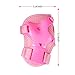 eNilecor Kid's Knee Pads Wrist Roller Elbow Blading Blades Pad Guards for Skating as Girls Birthday, Christmas Gift Pack of 6