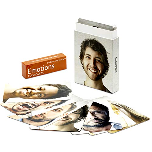 Picture My Picture Feelings and Emotions Flash Cards: 40 Emotion Language Photo Cards
