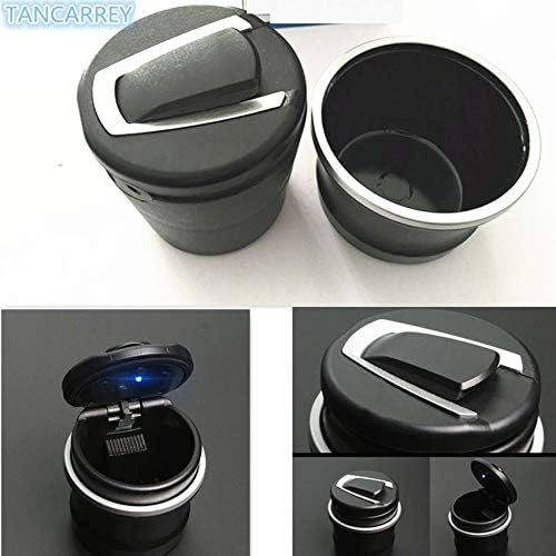 car Styling LED Ash Tray Ashtray Storage Cup for Hyundai Tucson 2016 2017 ix35 i30 Solaris Accent Santa fe Creta Sonata