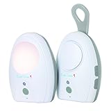 Wireless Audio Baby Monitor with Two Way Talk Back - 1,000 Feet Range - 2.4Ghz, 36 Channel - Rechargeable, Nightlight, Paging Function - by BundleTumble