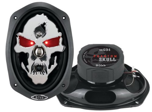 BOSS Audio SK694 700 Watt (Per Pair), 6 x 9 Inch, Full Range, 4 Way Car Speakers (Sold in Pairs)