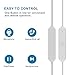 Bluetooth Headphones, Travoma Wireless Sports Headphones IPX Waterproof In Ear Earbuds with Mic Bluetooth 4.1 Earphones for iPhone X/8/7 Plus/7/6S and Android Cell Phones