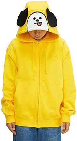 jimin yellow hoodie