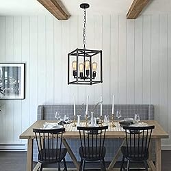 Lanhall 4-Light Farmhouse Chandelier Fixture Rustic
