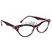 Amscan Stylish Birthday Party Cat Eye Lashes Fun Shades, Pink, 3.2 x 6
