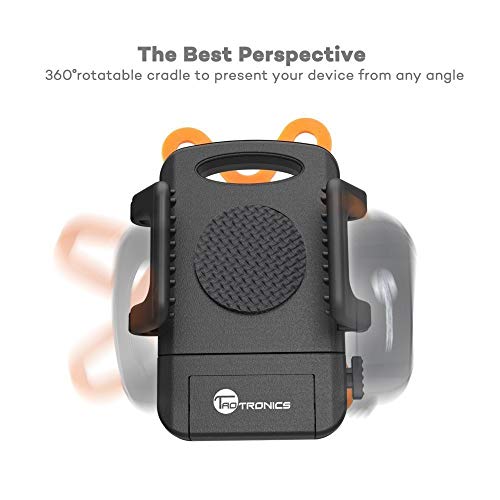 image for TaoTronics Phone Holder for Bike, Bike Phone Mount Holder, Bicycle Cra