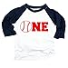 Baseball One Boys Birthday Shirt 1st Birthday Shirt Boys Blue Baseball T Shirt for Boys 1st Birthday Shirt, Blue, 12 Months