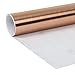 Duck Brand Deco Adhesive Laminate Shelf Liner, Metallic Rose Gold, 20 Inches x 6 Feet (285374)