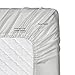 Nestl Queen Sheet Set - 4 Piece Bed Sheets for Queen Size Bed, Deep Pocket, Hotel Luxury, Extra Soft, Breathable and Cooling, Light Grey Queen Size Sheets