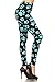 Print Leggings Blue Paws (R805-EXTRAPLUS)