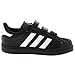 adidas Originals Kids Superstar Foundation Sneaker, Core Black/White/Core Black, 9 US Unisex Toddler