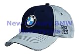 BMW Genuine Motorcycle Unisex Accelerate Hat Cap Grey / Navy One Size
