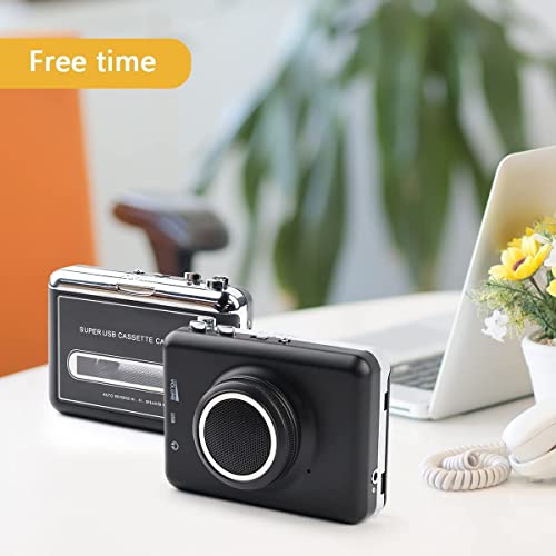 Updated Walkman Cassette Player with External Speaker Cassette Tapes