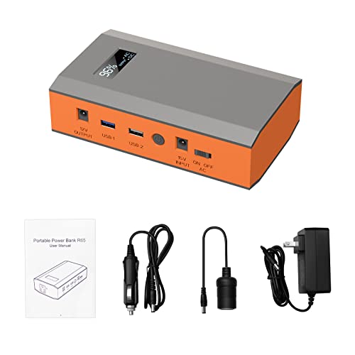 ZeroKor Portable Power Bank with AC Outlet, 65W/110V Portable Laptop