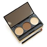 Bolayu Eyebrow Powder Eye Brow Palette Cosmetic Makeup Shading Kit Brush Mirror