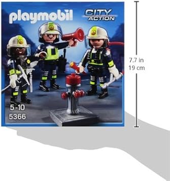 playmobil fire and rescue set