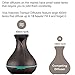 Diffuser Essential Oil with Auto Shut-Off, Quiet Ultrasonic Technology & Cool Mist - Tranquil Essential Oil Diffuser for Large Room, (Large 400mL Tank)