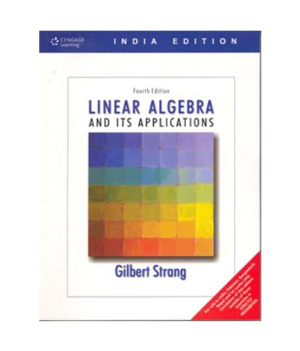 Linear Algebra And Its Applications,4Ed B019SC47O0 Book Cover