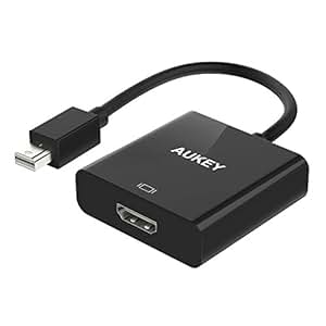 AUKEY Thunderbolt to HDMI Adapter, Mini DisplayPort to