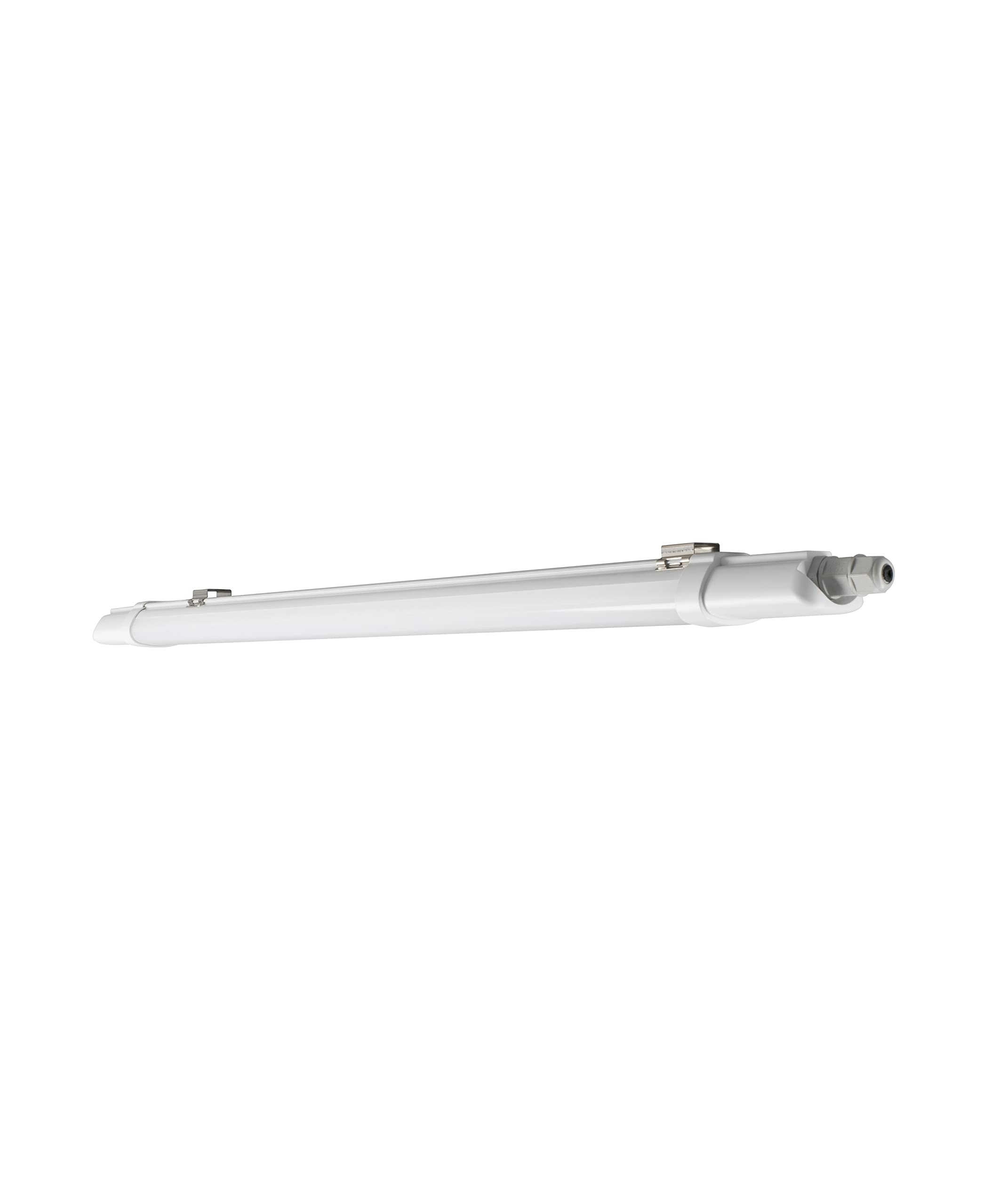 Linear luminaire LED: for ceiling/wall, SubMARINE© Integrated Slim Value / 10 W, 220…240 V, beam angle: 120°, Cool White, 4000 K, body material: polycarbonate (pc), IP65, 1-pack
