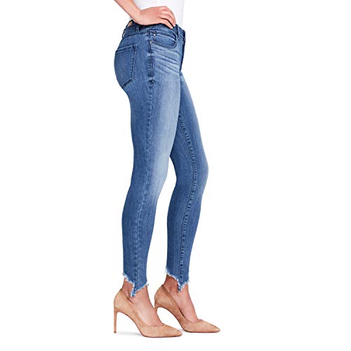 Skinnygirl Women's The Skinny Jean in Injeanious Stretch Denim, bleaker/Sharkbite Hem 28 - Thumbnail 2