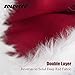 EDLDECCO 20.5 inch Snowy White Cozy Faux Fur Christmas Stocking with Little Faux Fur Ball for Holiday Party Decorations Gift-One Piece (White and Red)