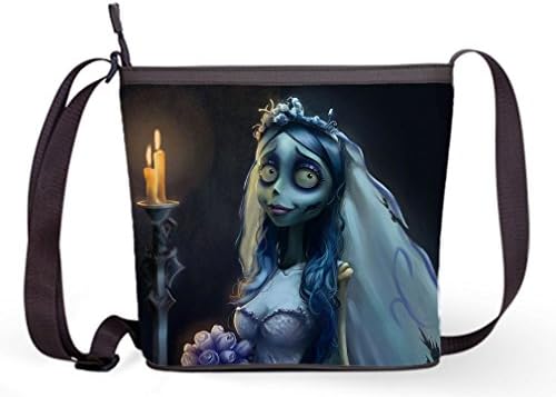 Fashion Casual and Popular Female Sling Bag Crossbody Bag Shoulder Bag with Corps Bride Print