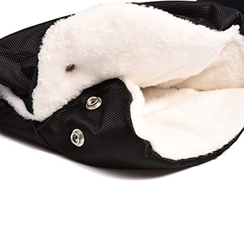 Funkprofi Stroller Gloves Waterproof Windproof Anti-Freeze Thick Stroller Muff, Stroller Mittens Gloves Hand Warmer with Warm Flannel, Hand muff for Stroller Buggy Pram, with Universal Fit - Thumbnail 4