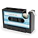 Cassette Tape Dispenser Pen Holder Vase Pencil Pot Stationery Desk Tidy Container Office Stationery Supplier Gift-onepalace (Blue)