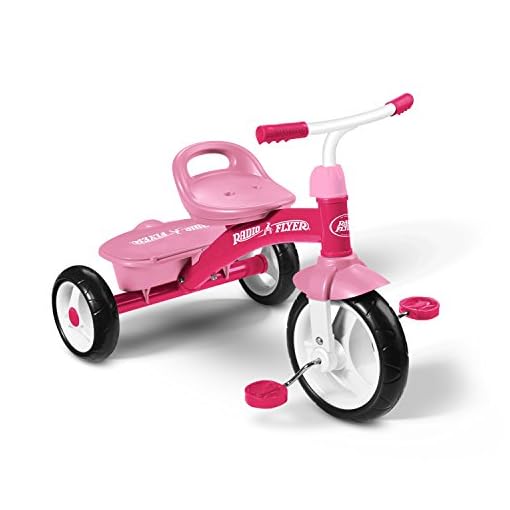 Radio Flyer Rider Trike Ride On, Pink
