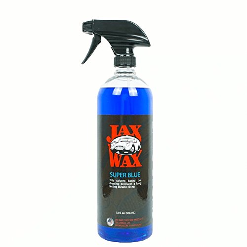 Jax Wax Super Blue Commercial Grade Solvent Based Dressing for Rubber, Plastic and Vinyl - 32 Ounce