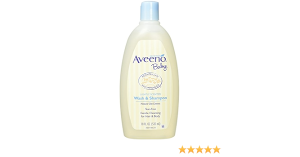 aveeno baby wash and shampoo 18 oz