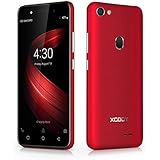 Cell Phone Unlocked, Xgody Smartphones International Version, Dual Sim Mobile Phones 5 inch Screen|1GB RAM + 8GB ROM| Android 8.1|5.0 MP+ 13.0 MP|2500 mAh Battery (Red)