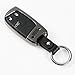 Zinc Alloy Remote Smart Key Fob Shell Cover Case Skin Protection Hull for Jeep Renegade (Black)