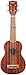 Kala KA-15S Satin Mahogany Soprano Ukulele Bundle with Gig Bag, Tuner, Strap, Fender Play, Austin Bazaar Instructional DVD, and Polishing Cloth