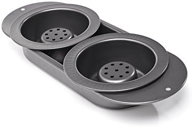 Chef Tony Healthy Cooking Burger Bowls, Silver by Chef Tony