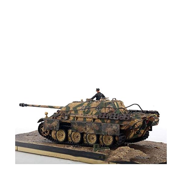 XHH Panzer-Wagen-Legierungsmodell im Maßstab 1:72, Militärischer Jagdpanther G1 Panzer-Zerstörer Deutsches Modell, 11,8… – Bild 4