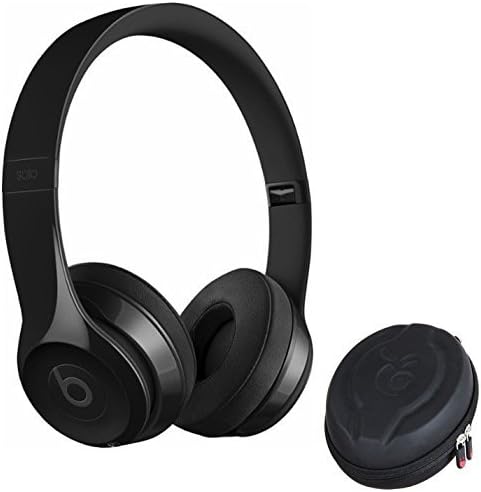 Beats Solo 3 wireless headphone and Premium Protective Case (GLOSS BLACK)