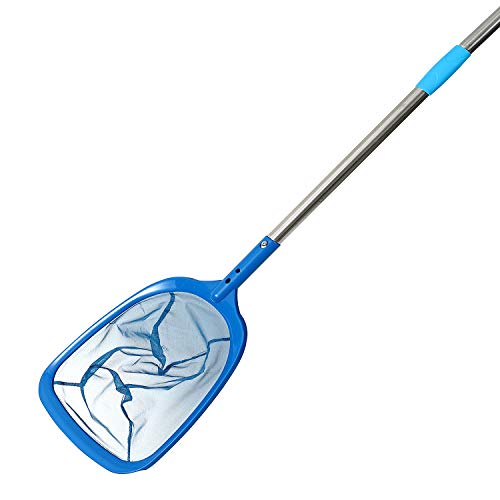 COCONUT Leaf Skimmer Net with Pole,10 Feet Professional Ultra Fine Mesh