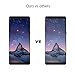 [2 Pack] Galaxy Note8 Screen Protector, [New Version] [3D Curved Edge] Ultra Clear 9H Hardness Tempered Glass Screen Protector Bubble-Free Film for Samsung Galaxy Note 8 [Black] (Note8/2Pack)