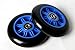 FREEDARE Scooter Wheels 100mm for Scooter Replacement Wheels with Bearings (Pack of 2)