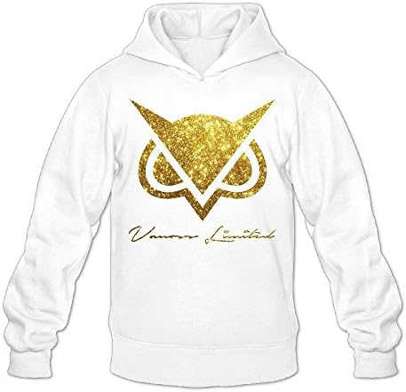 HUUHEYSHE Hoodie's Classic Logo, Game Anchor Followers Owl Logo12 White S